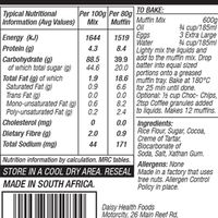 Entice Muffin Mix Chocolate